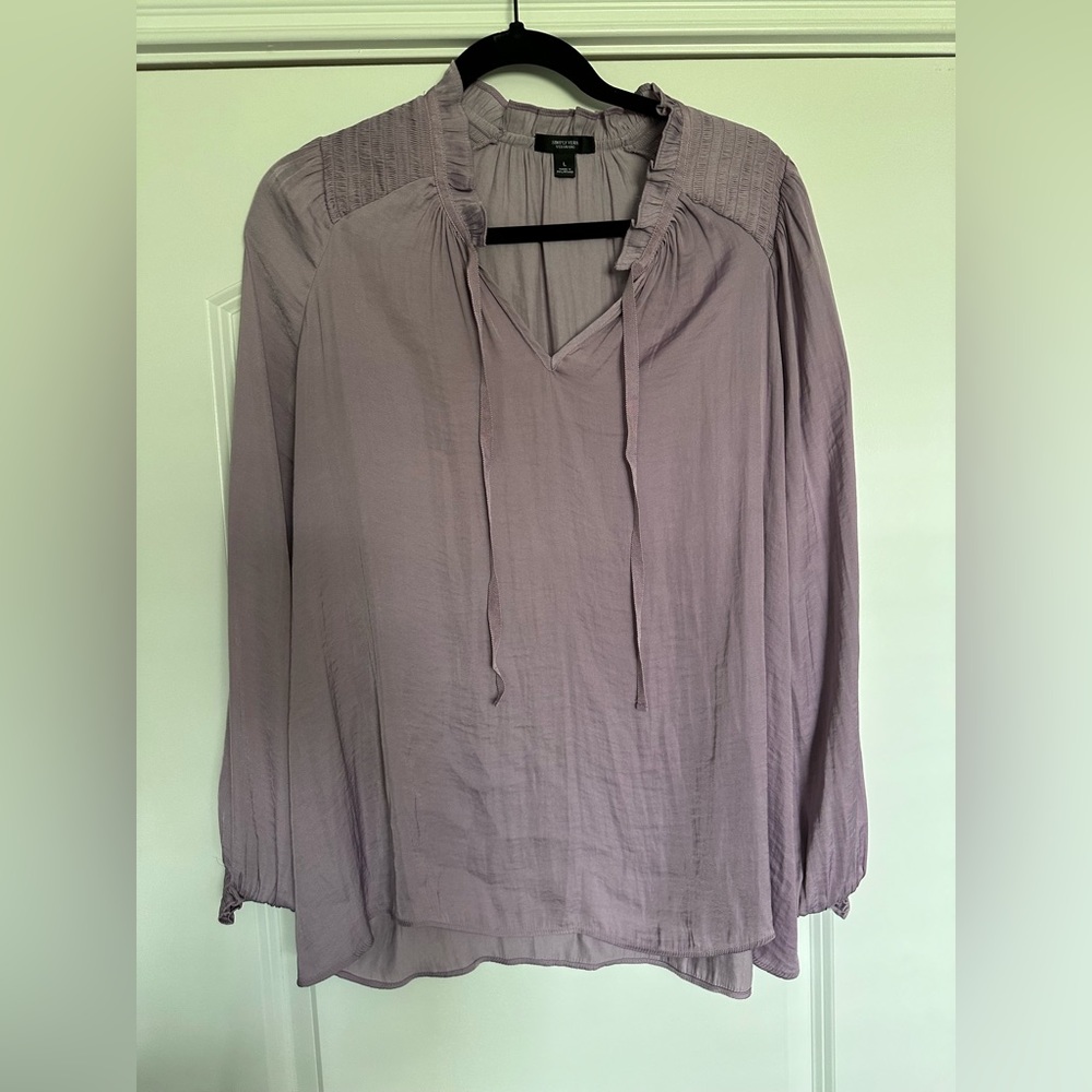 Simply Vera light purple blouse.